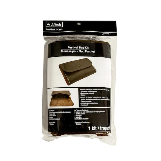 Leather Festival Bag Kit by ArtMinds™